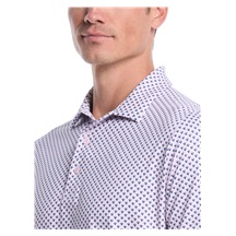 Callaway Trademark Golf Printed pánské polo, pink tulle