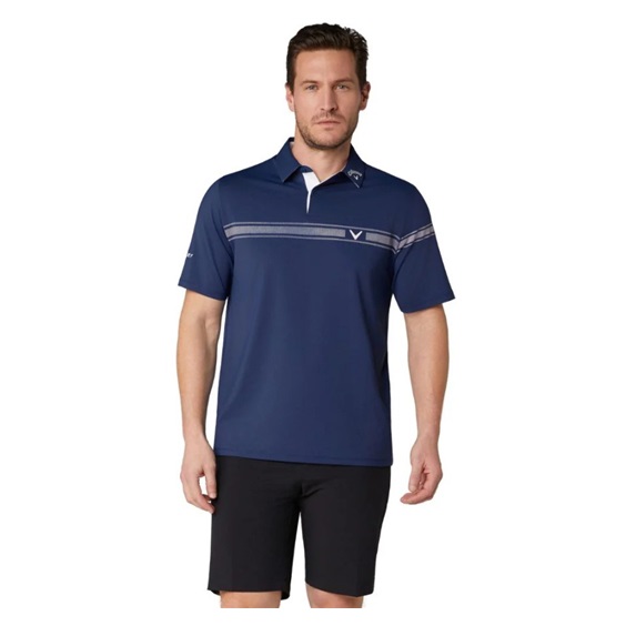 Callaway Odyssey Block pánské polo, peacoat