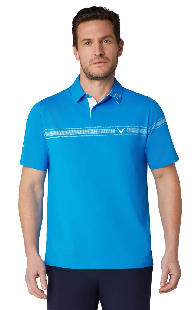 Callaway Odyssey Block pánské polo, brilliant blue