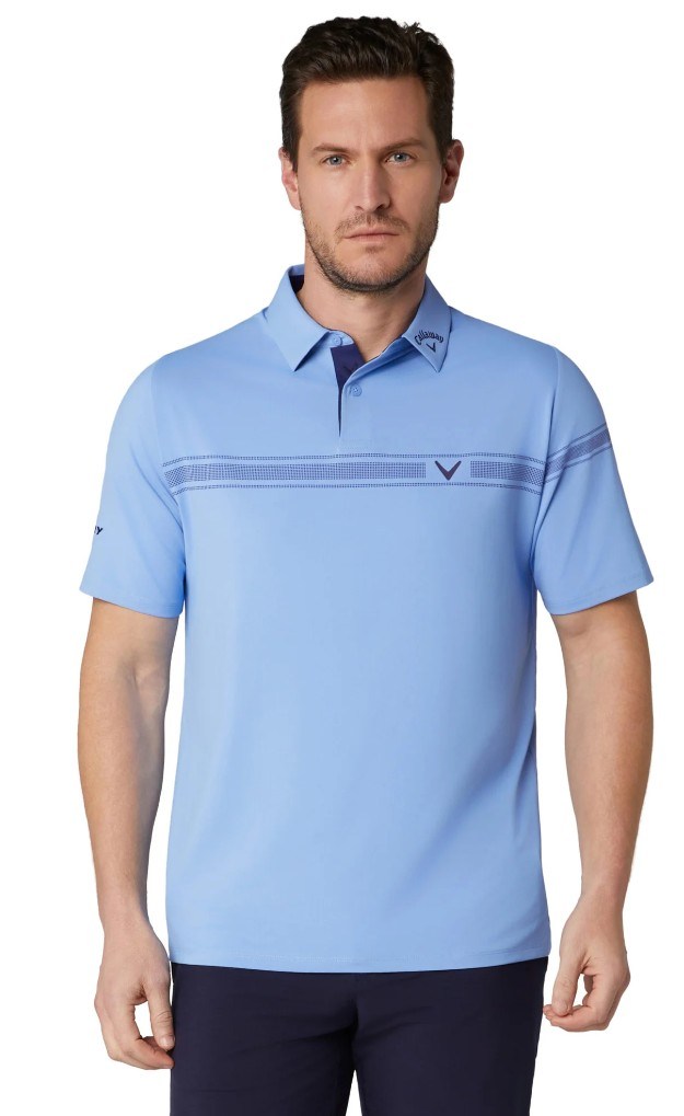 Callaway Odyssey Block pánské polo, vista blue