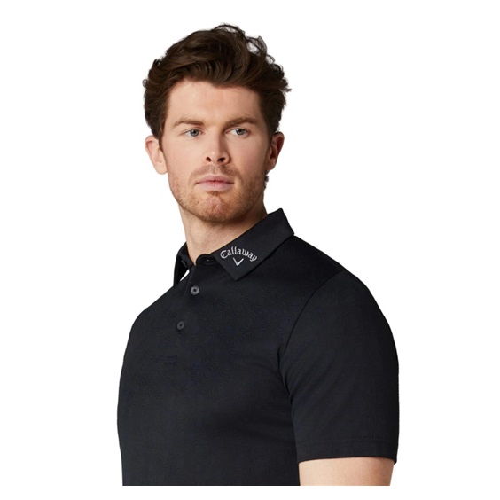 Callaway Odyssey Ventilated Jacquard pánské polo, caviar