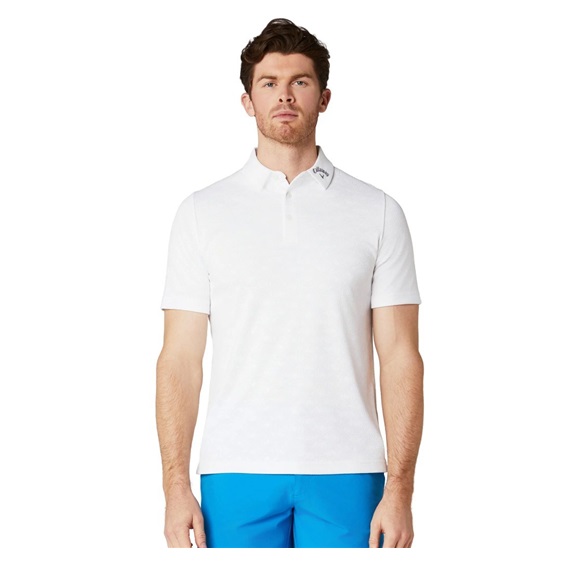 Callaway Odyssey Ventilated Jacquard pánské polo, bílé