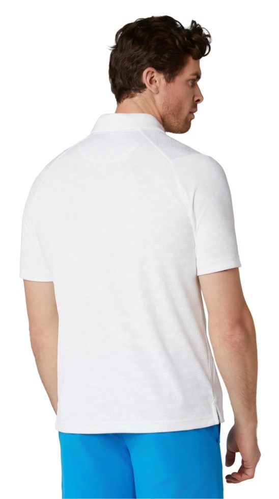 Callaway Odyssey Ventilated Jacquard pánské polo, bílé