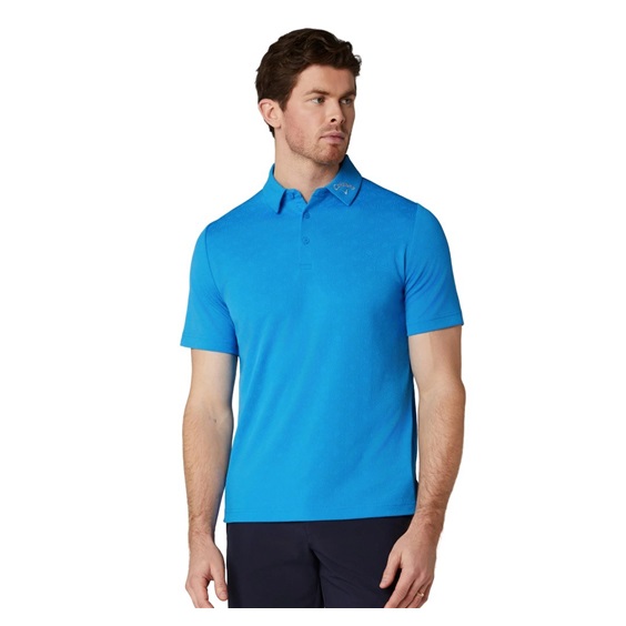 Callaway Odyssey Ventilated Jacquard pánské polo, brilliant blue