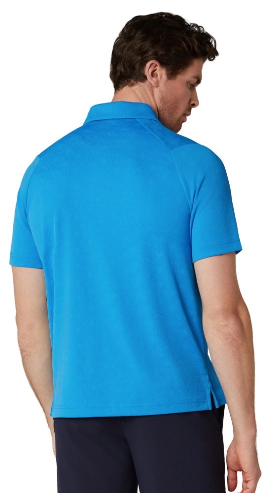 Callaway Odyssey Ventilated Jacquard pánské polo, brilliant blue