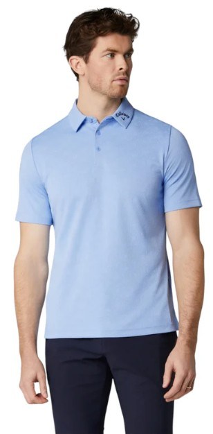 Callaway Odyssey Ventilated Jacquard pánské polo, vista blue
