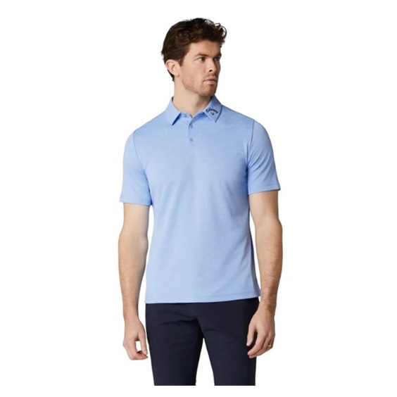 Callaway Odyssey Ventilated Jacquard pánské polo, vista blue