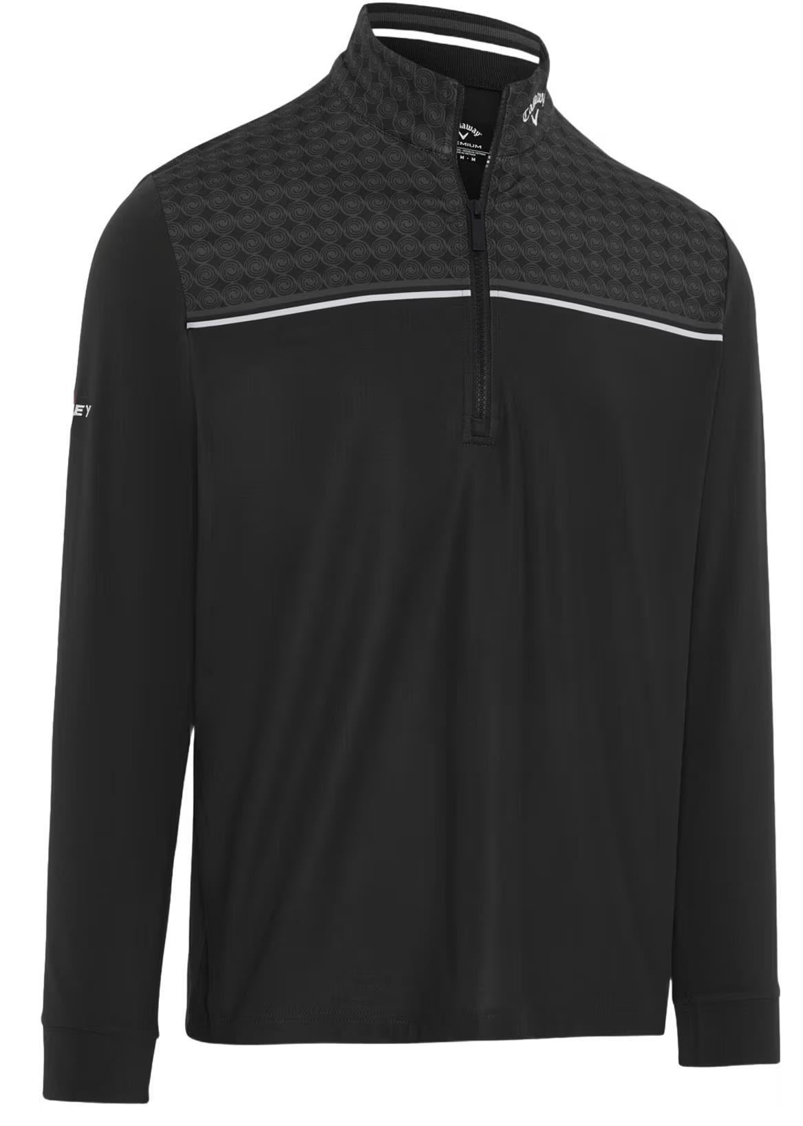 Callaway Odyssey Printed Block pánská mikina, černá