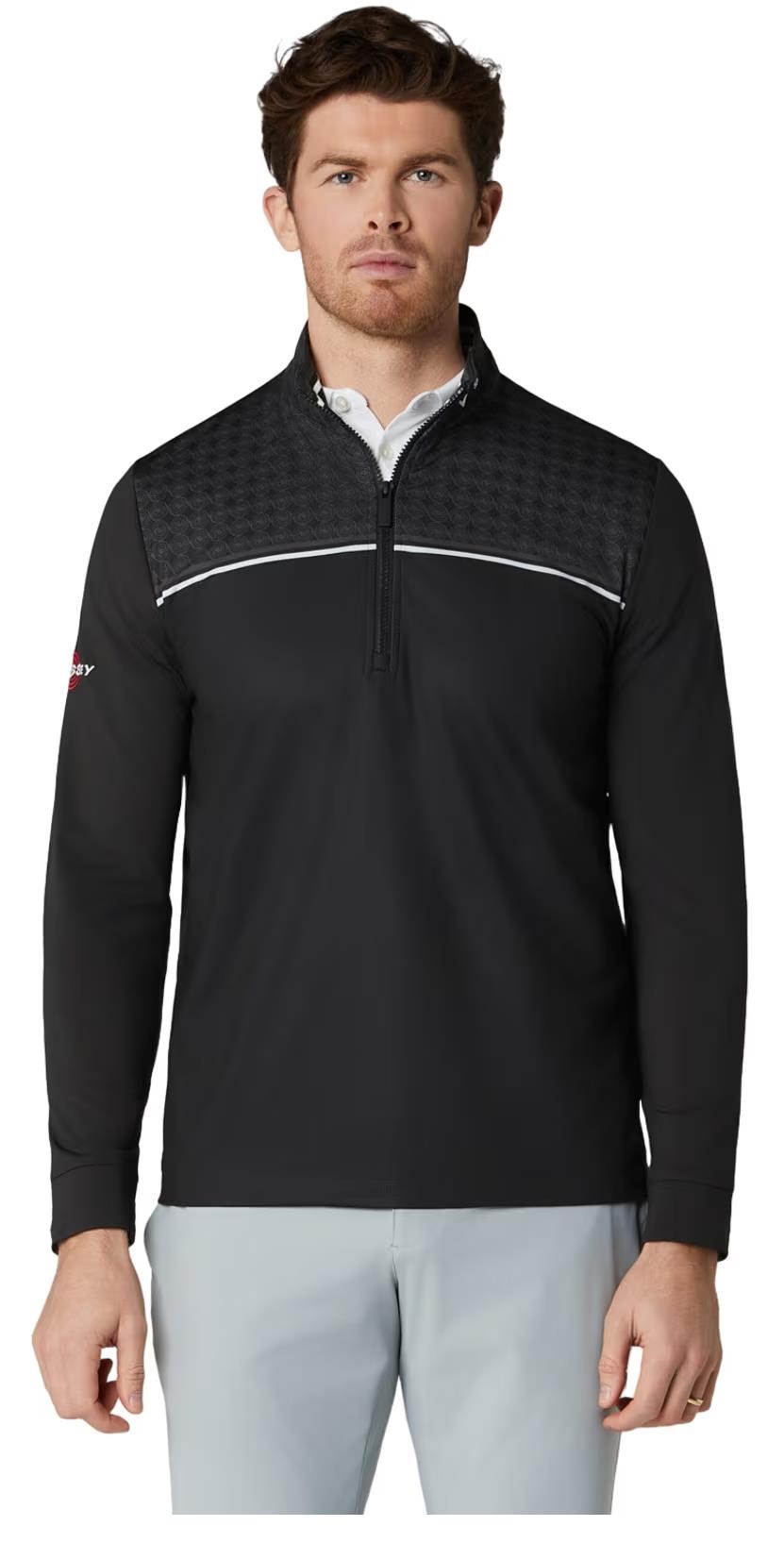 Callaway Odyssey Printed Block pánská mikina, černá