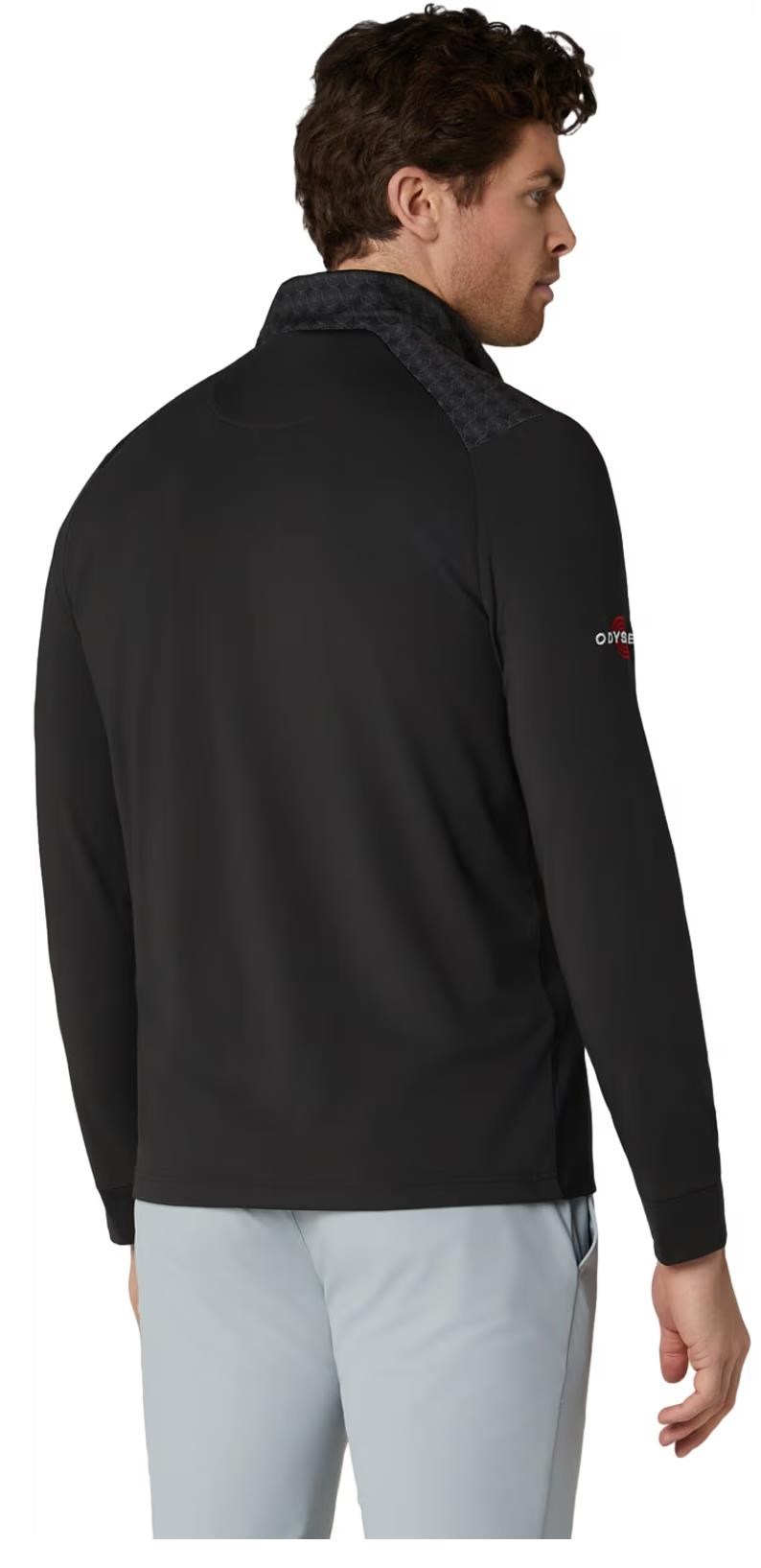 Callaway Odyssey Printed Block pánská mikina, černá