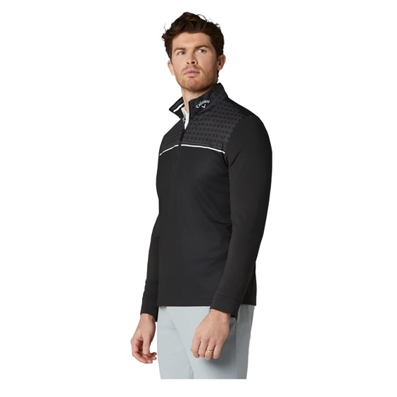 Callaway Odyssey Printed Block pánská mikina, černá