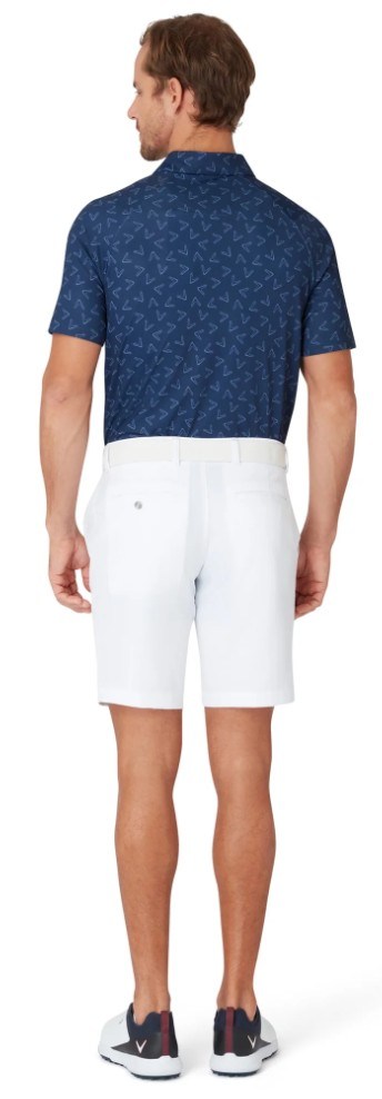Callaway Blocked Printed pánské polo, tmavě modré