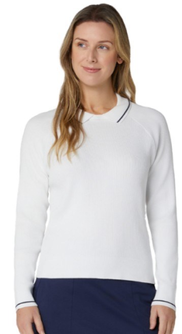 Callaway Collared dámský svetr, bílý