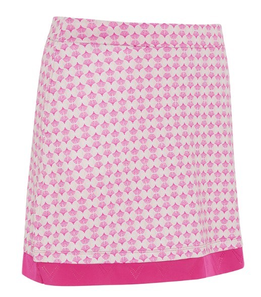 Callaway Deco Geo Printed golfová sukně, fuchsia purple