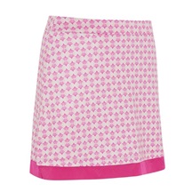Callaway Deco Geo Printed golfová sukně, fuchsia purple
