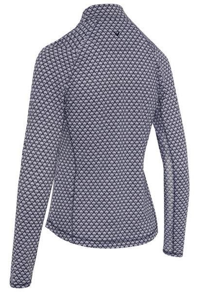 Callaway Scarf Geo Print Long Sleeve dámské polo, peacoat