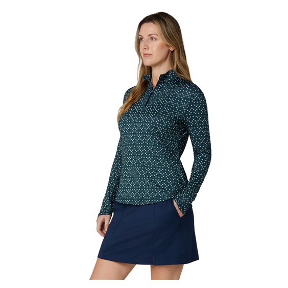 Callaway Framing Geo Printed dámská mikina, peacoat