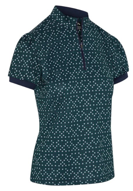 Callaway Framing Geo Print dámské polo, peacoat