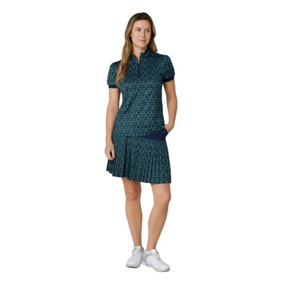Callaway Framing Geo Print dámské polo, peacoat