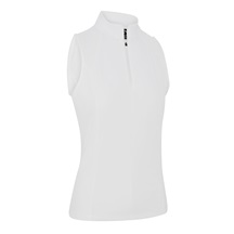Callaway Rib Play Sleeveless dámské polo, bílé