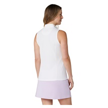 Callaway Rib Play Sleeveless dámské polo, bílé