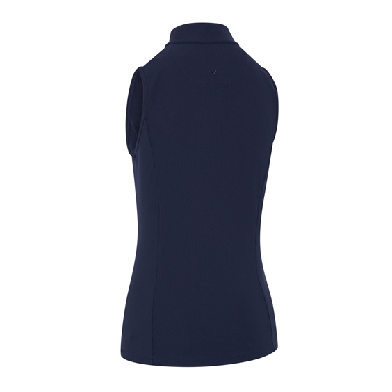 Callaway Rib Play Sleeveless dámské polo, peacoat