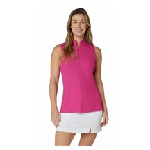 Callaway Rib Play Sleeveless dámské polo, růžové