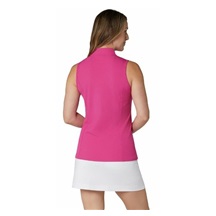 Callaway Rib Play Sleeveless dámské polo, růžové