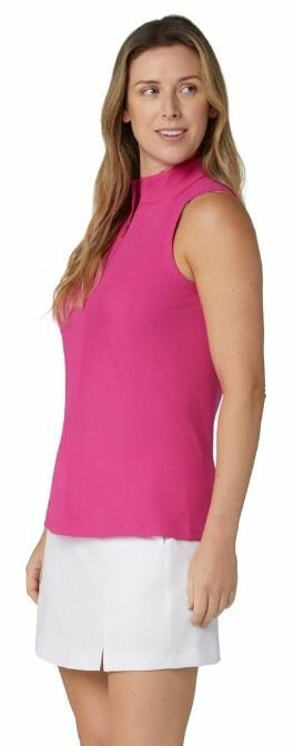 Callaway Rib Play Sleeveless dámské polo, růžové