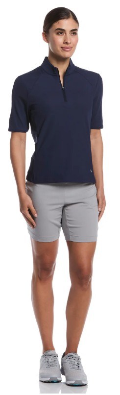 Callaway Rib Play dámské polo, peacoat
