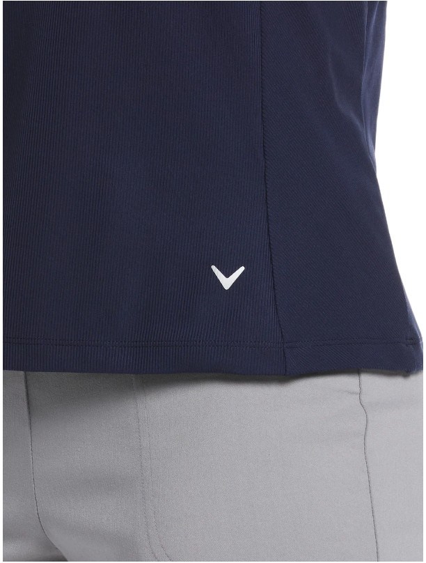 Callaway Rib Play dámské polo, peacoat