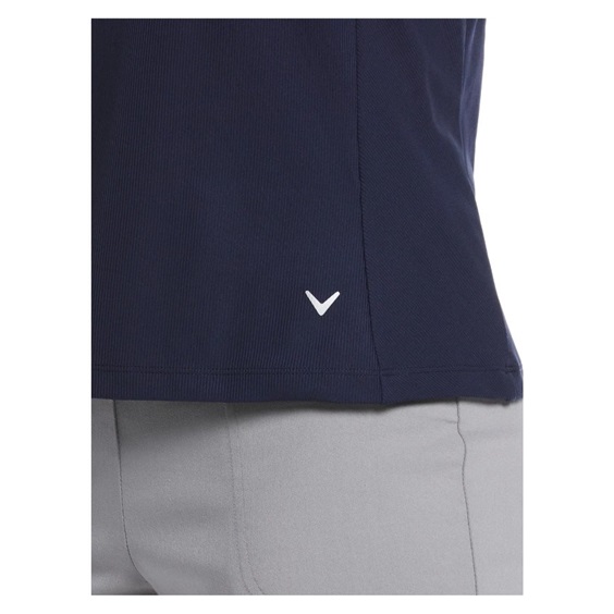 Callaway Rib Play dámské polo, peacoat