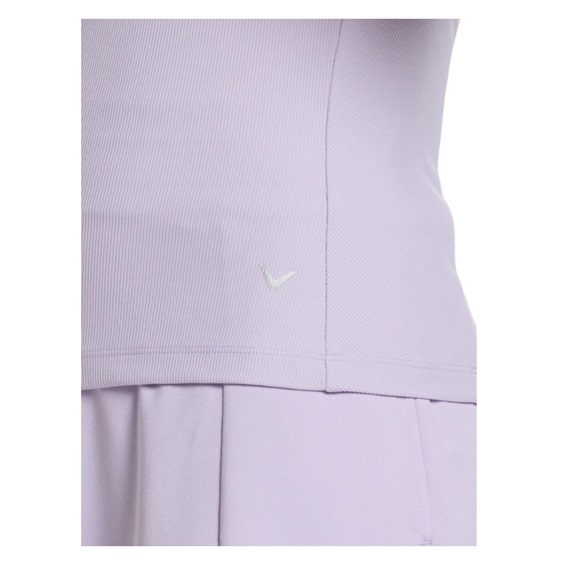 Callaway Rib Play dámské polo, pastel lilac