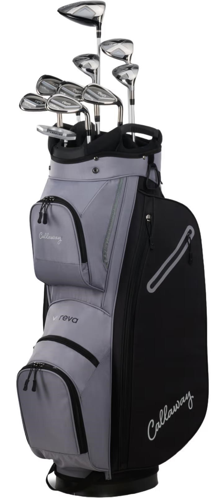 Callaway REVA 11PC Black dámský golfový set, +1"