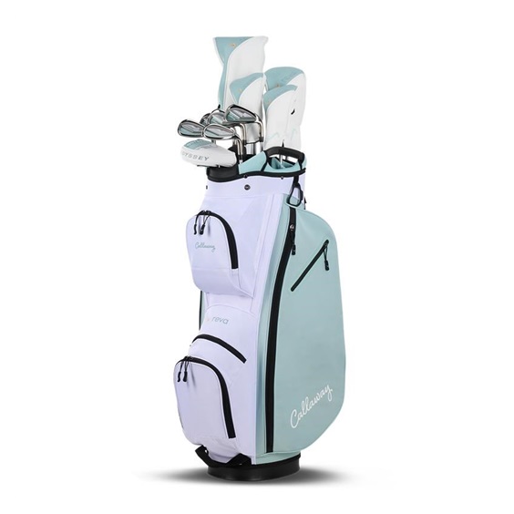 Callaway REVA 11PC Peach/surf dámský golfový set