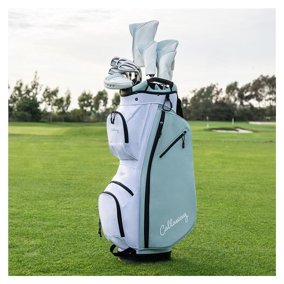 Callaway REVA 11PC Peach/surf dámský golfový set