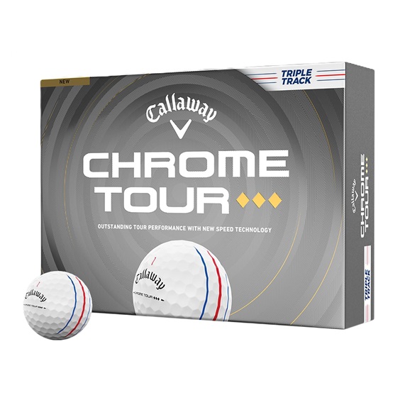 Callaway Chrome Tour Triple Diamont golfové míčky