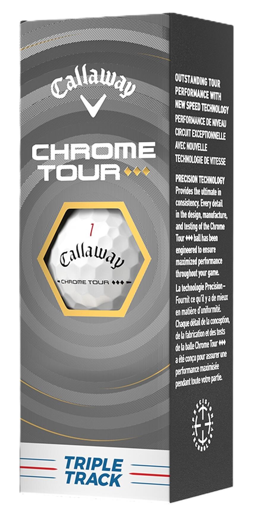 Callaway Chrome Tour Triple Diamont golfové míčky