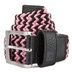FootJoy Braided unisex opasek, černo/růžový