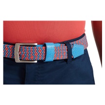 FootJoy Braided unisex opasek, coastal blue/nantucket red