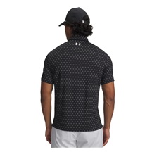 Under Armour Playoff 3.0 Printed pánské polo, černo/bílé