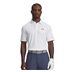 Under Armour Playoff 3.0 Printed pánské polo, white/distant grey