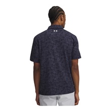 Under Armour Playoff 3.0 Printed pánské polo, midnight navy/white