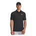 Under Armour Playoff Jacquard pánské polo, black/anthracite
