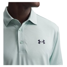 Under Armour Playoff Jacquard pánské polo, enamel blue/illusion green