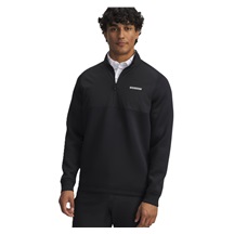 Under Armour Drive Pro Hybrid Half Zip pánská mikina, černá