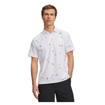 Under Armour ArmourDry Printed pánské polo, bílé