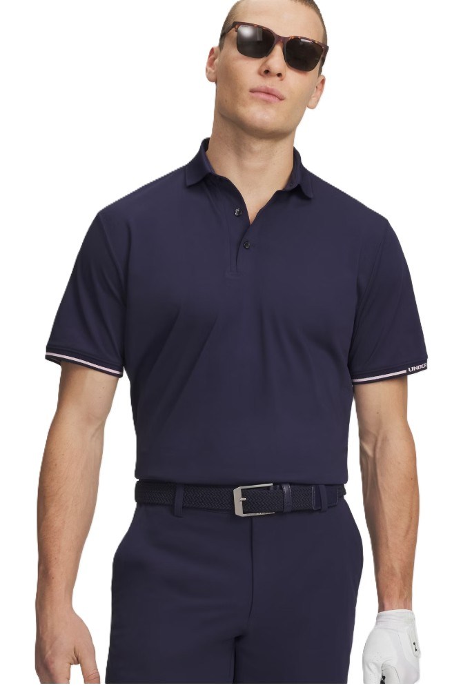 Under Armour Dry Pique pánské polo, tmavě modré