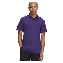Under Armour Dry Pique pánské polo, mystical purple/black