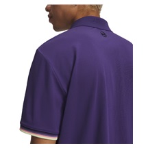 Under Armour Dry Pique pánské polo, mystical purple/black